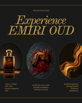 RAABIH Emiri Oud 50ml — alcohol-free pure oil parfum, agarwood saffron amber