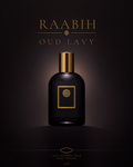 RAABIH Oud Lavy 50ml — alcohol-free pure oil parfum, lavender oud sandalwood